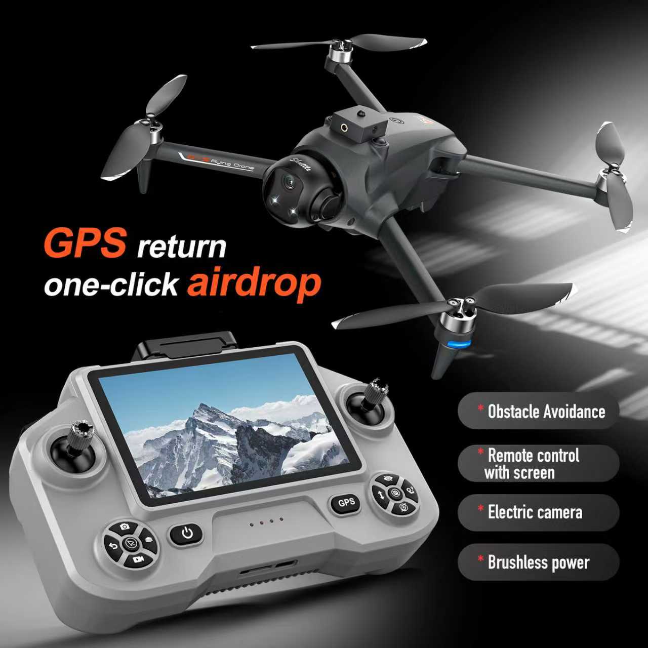 Jjrc Drone X12 - Dron YL059 FPV GPS Quadcopter 8K