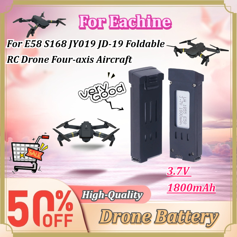 Akumulator 3.7V 1800mAh do skł – Eachine Drone E58 recenzja i cena